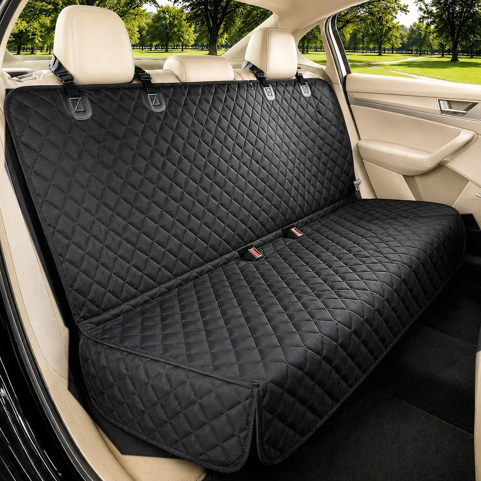 Full Bench Seat Cover β Black, XL
